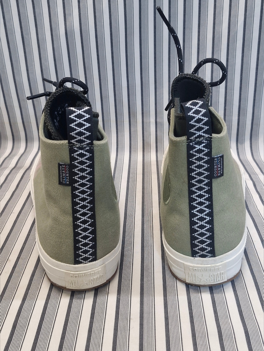 Converse Chuck Taylor All Star High Top Green Men's 11 Canvas Sneakers - Picture 10 of 16